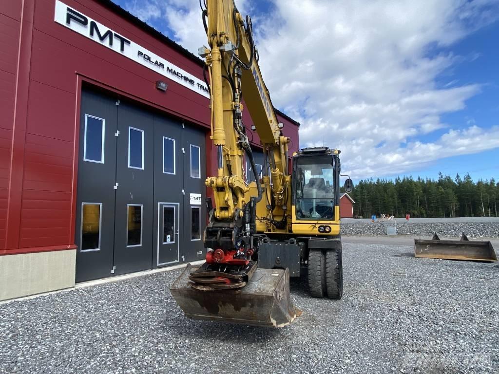 Komatsu PW 148-10 Колісні екскаватори