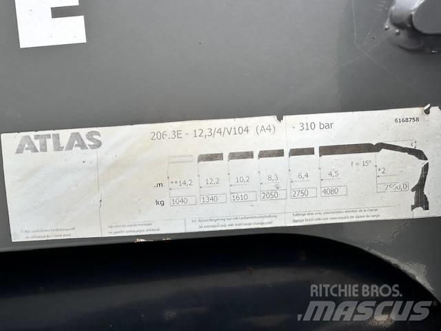 Atlas 206.3E Крани вантажників