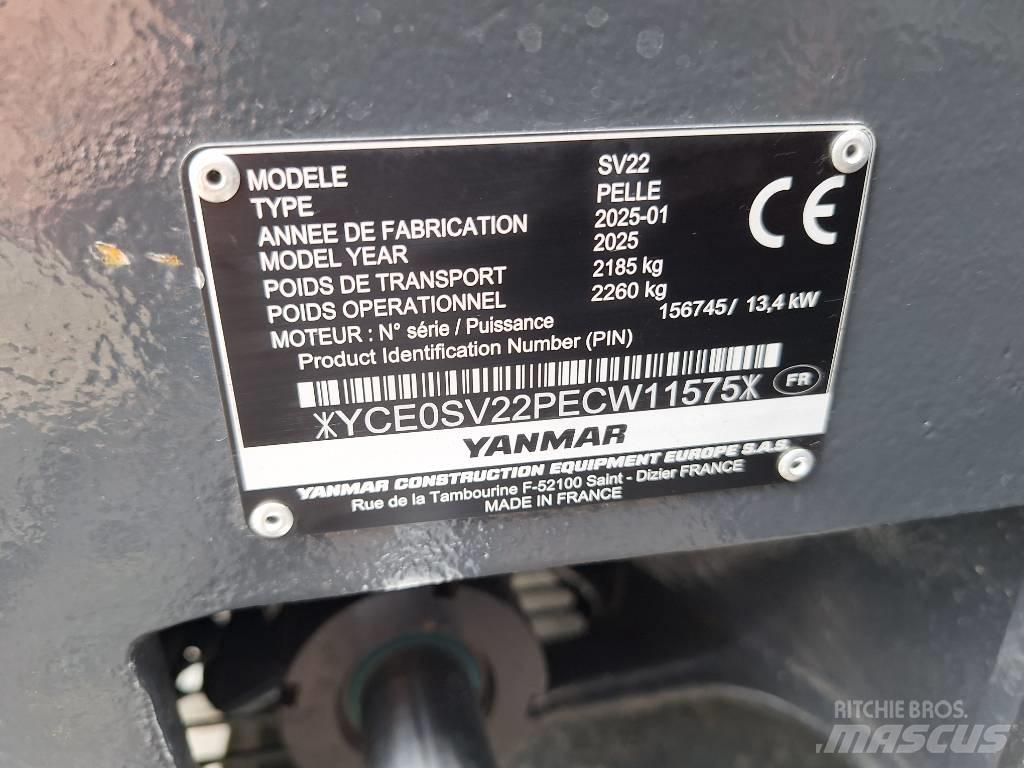 Yanmar SV 22 Міні-екскаватори < 7т