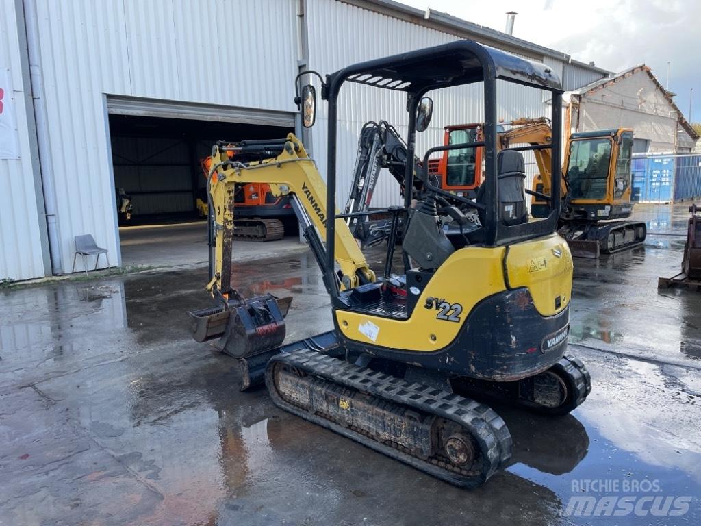 Yanmar SV22 (17850) Міні-екскаватори < 7т