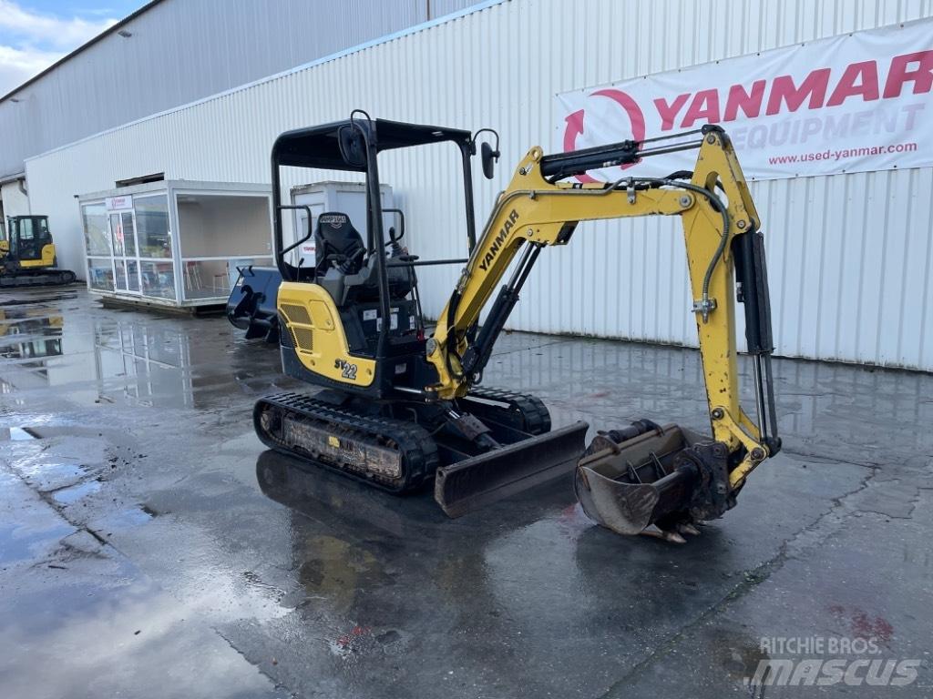 Yanmar SV22 (17850) Міні-екскаватори < 7т
