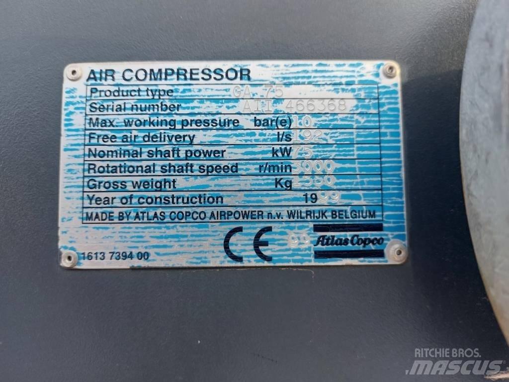 Atlas Copco GA 75 Компресори