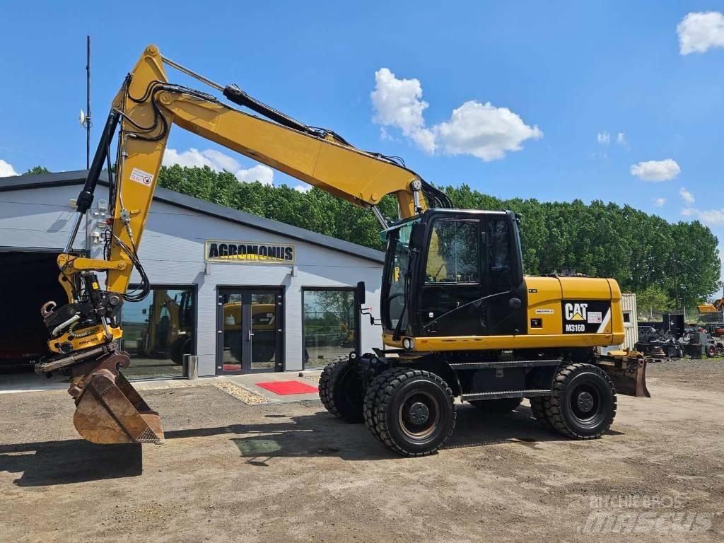 CAT M 316 D Колісні екскаватори