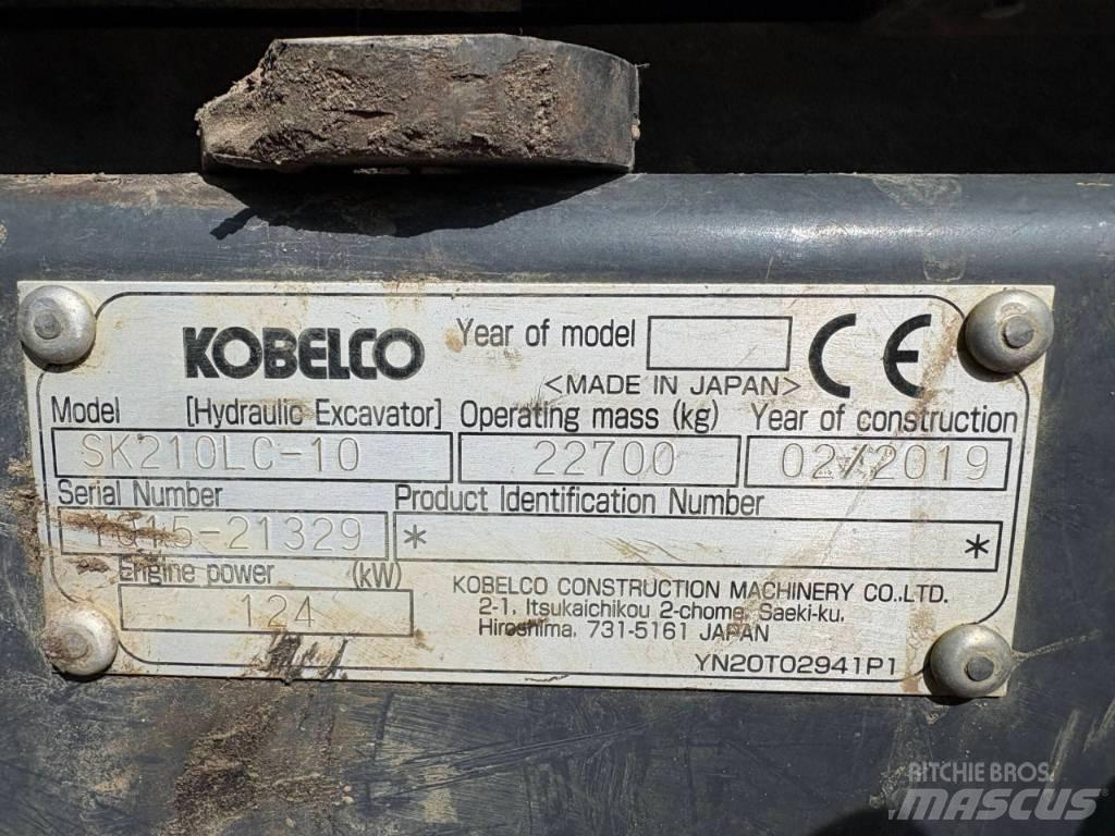Kobelco SK 210 LC-10 Гусеничні екскаватори
