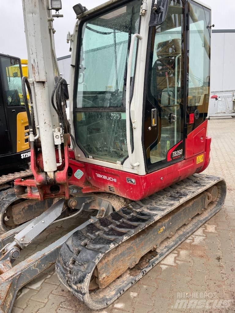 Takeuchi TB 260 Міні-екскаватори < 7т