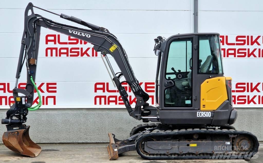 Volvo ECR 50 D Міні-екскаватори < 7т