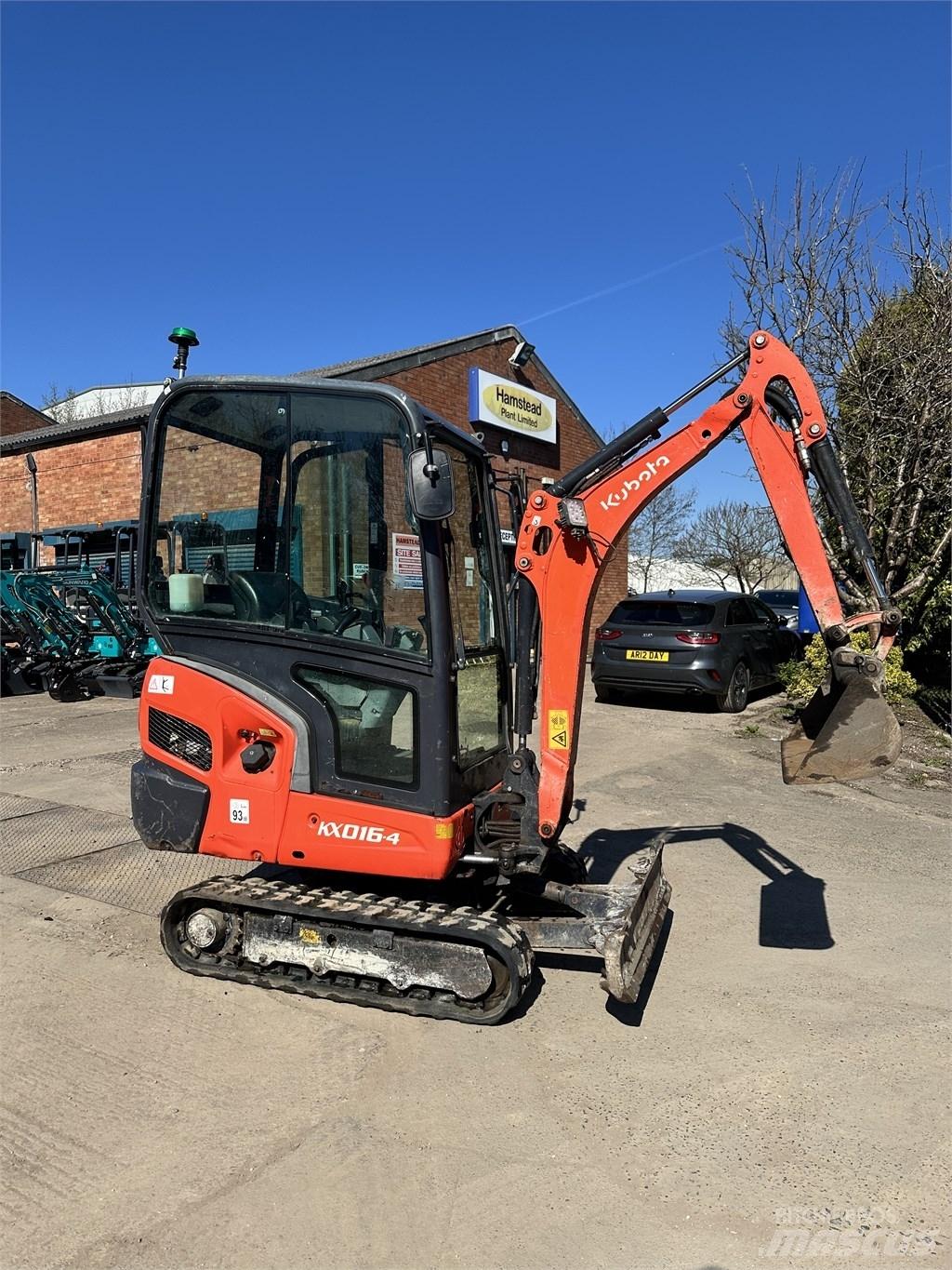 Kubota KX 016-4 Міні-екскаватори < 7т