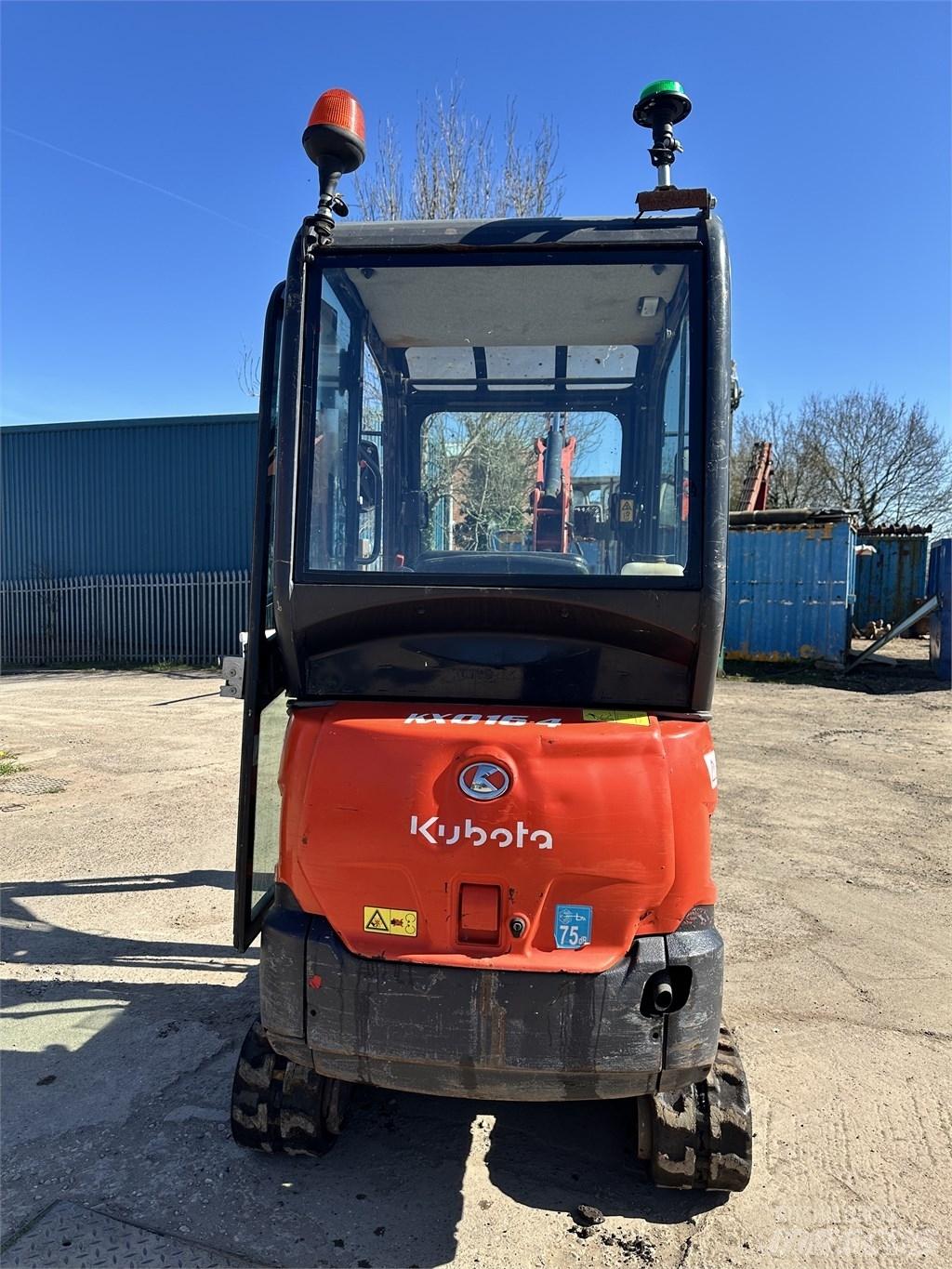Kubota KX 016-4 Міні-екскаватори < 7т