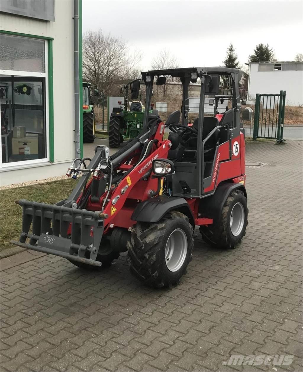 Weidemann 1190e Фронтальні навантажувачі