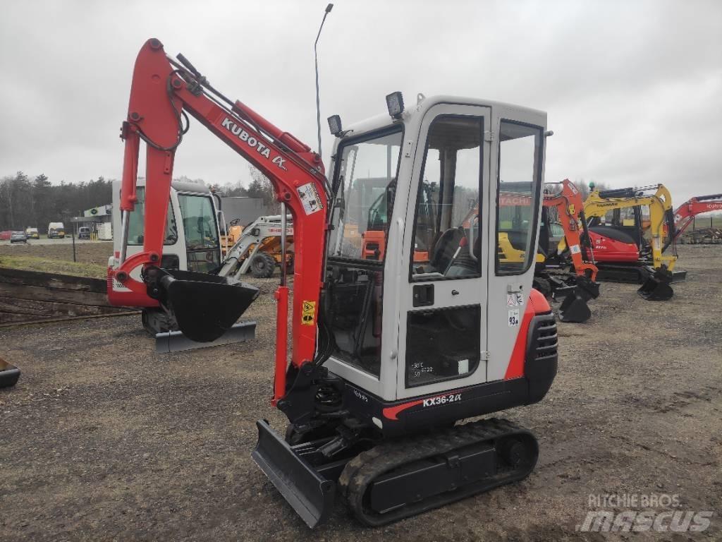 Kubota KX 36-2 alfa Міні-екскаватори < 7т
