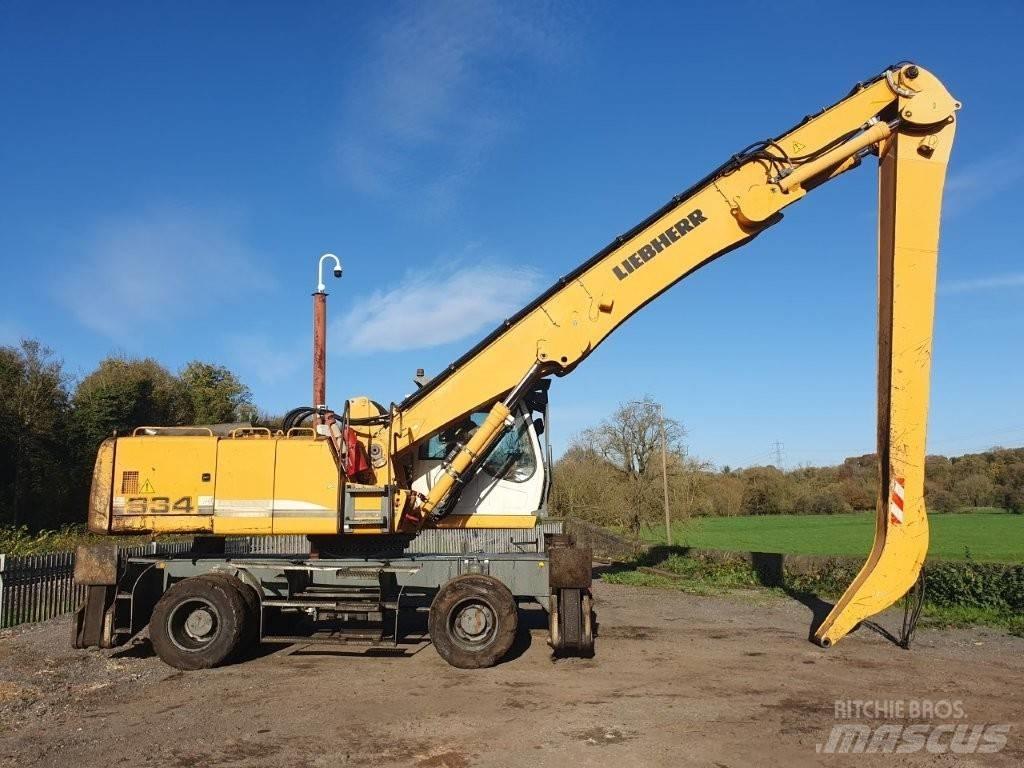 Liebherr A 934 C Перевантажувачі металобрухту/промислові навантажувачі
