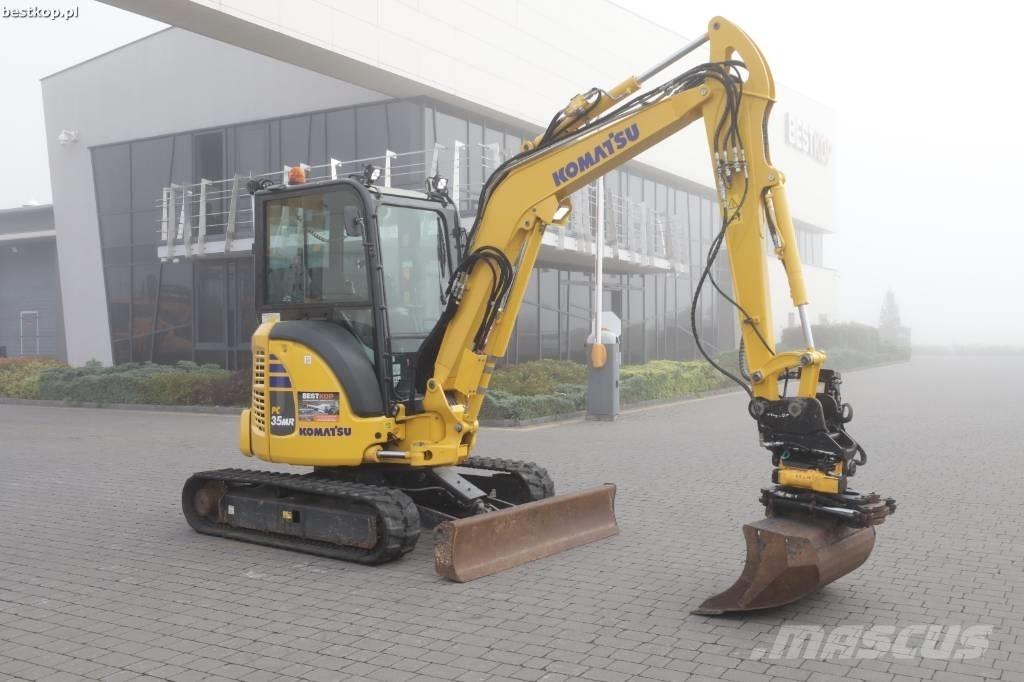 Komatsu PC 35 MR-5 Міні-екскаватори < 7т