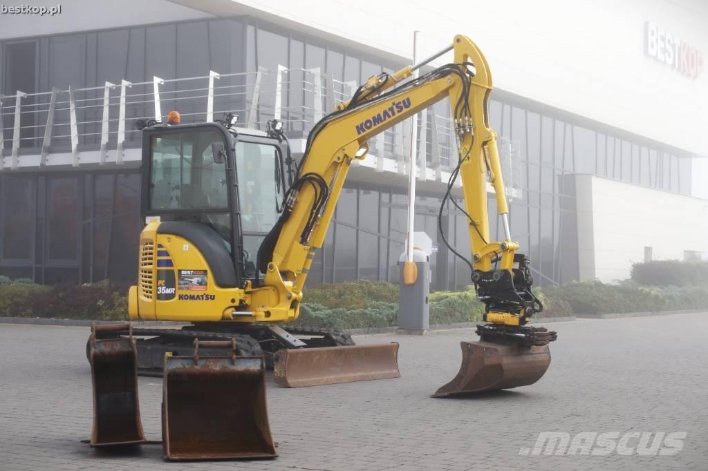 Komatsu PC 35 MR-5 Міні-екскаватори < 7т