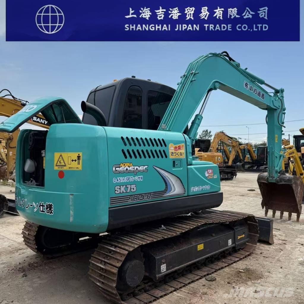 Kobelco SK 75 Середні екскаватори 7т. - 12т.
