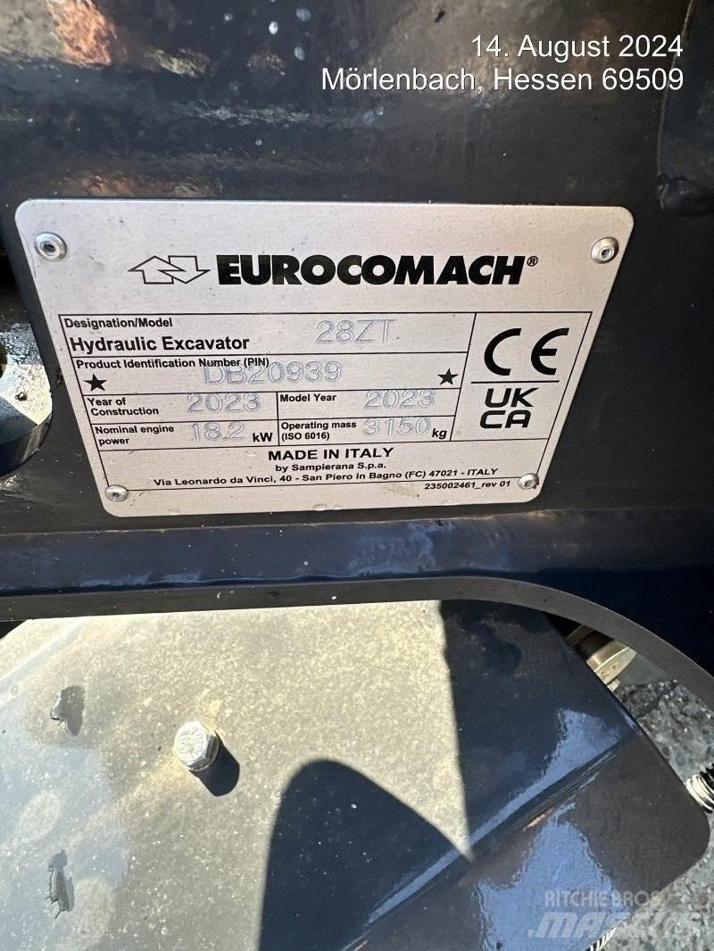 Eurocomach 28ZT Міні-екскаватори < 7т