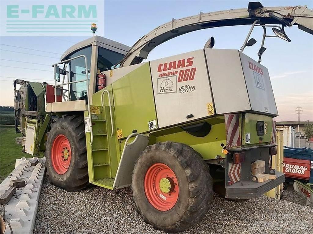 CLAAS jaguar 860 Кормозбиральні комбайни