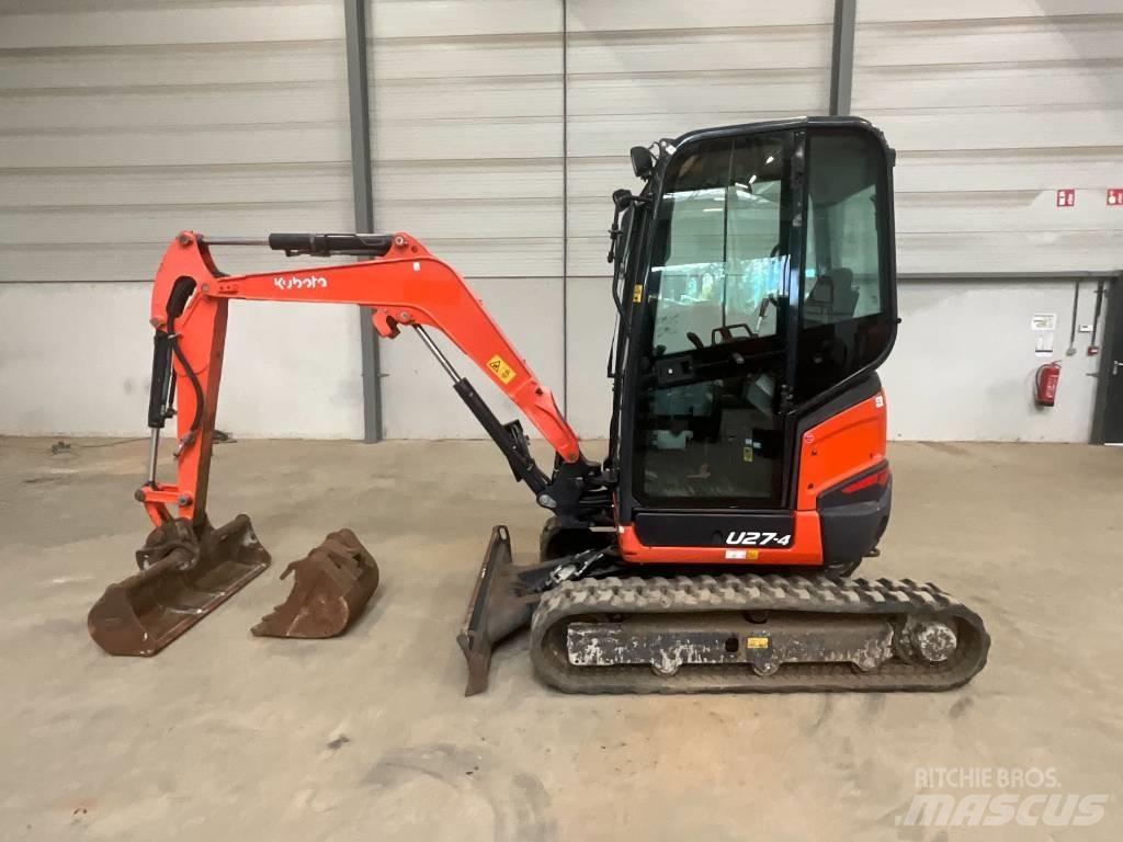 Kubota U 27-4 Міні-екскаватори < 7т