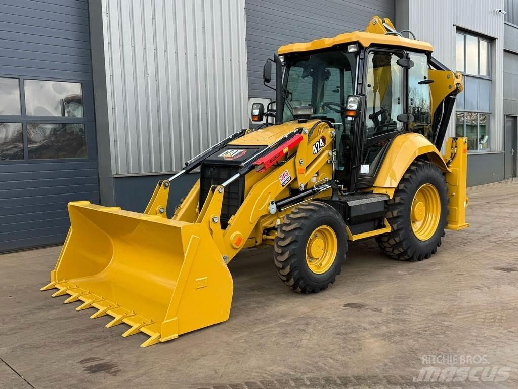 CAT 424 - 4WD / AC Екскаватори-навантажувачі