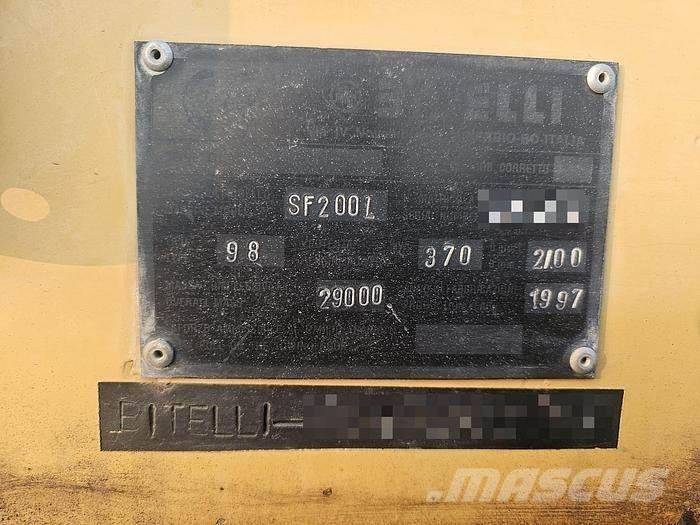 Bitelli SF200 Асфальтовкладачі