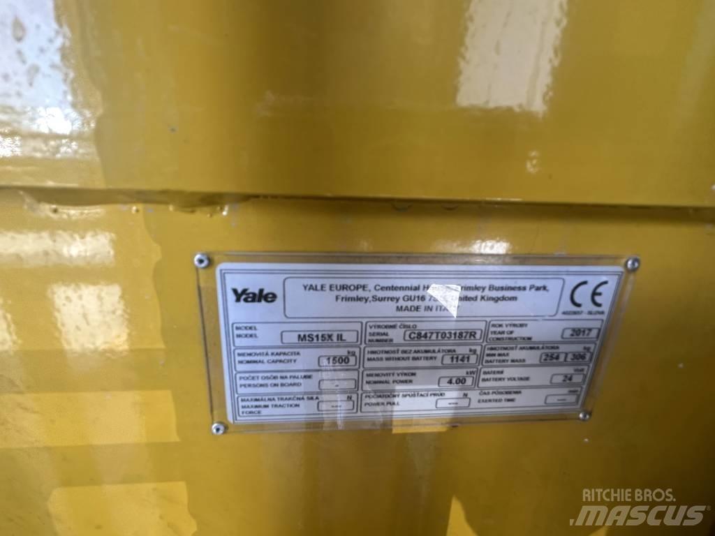 Yale ms15x Ручний візок