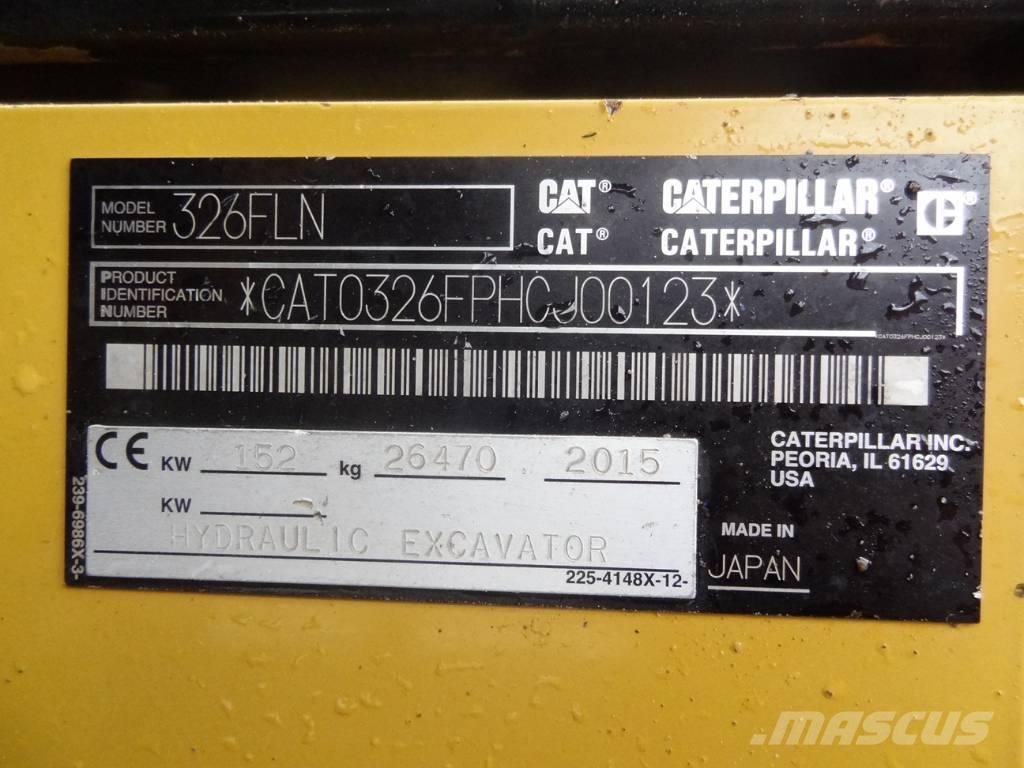CAT 326 F Гусеничні екскаватори