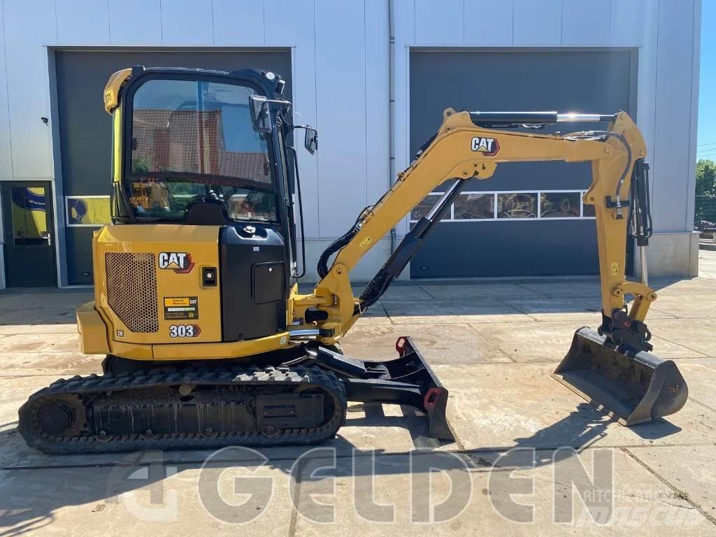 CAT 303 - 3 Buckets Міні-екскаватори < 7т