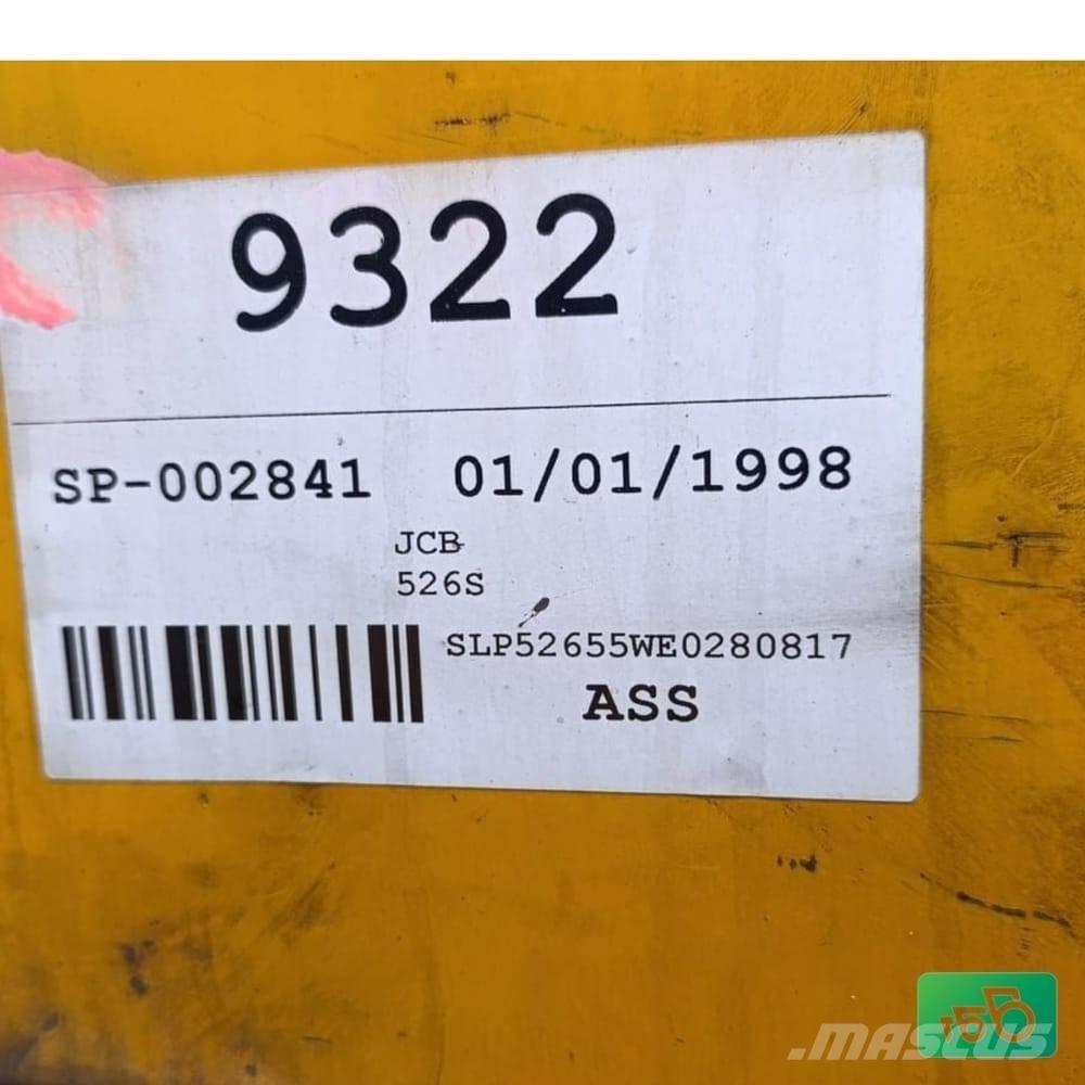 JCB 526S 1998r. Parts Телескопічні навантажувачі