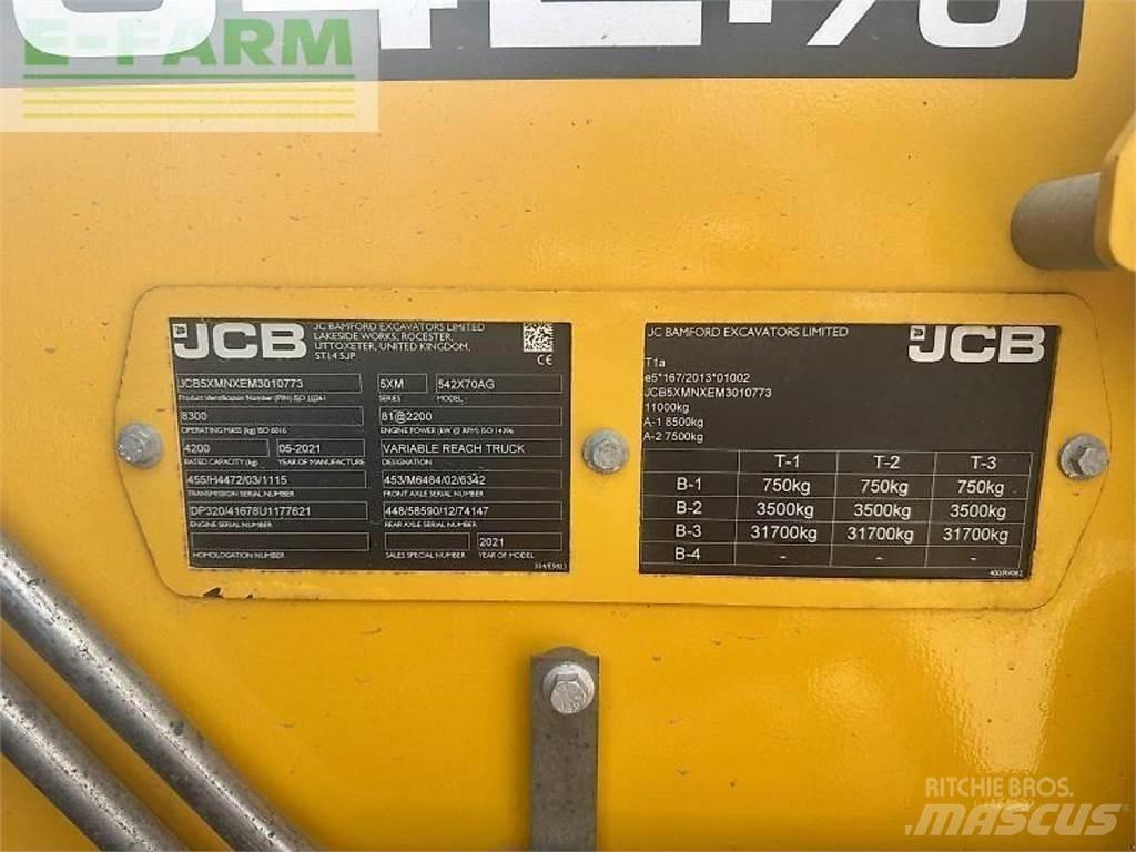 JCB 542-70 Телескопічний навантажувач