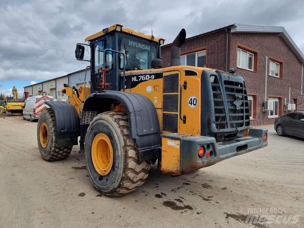 Hyundai HL 760-9 Фронтальні навантажувачі