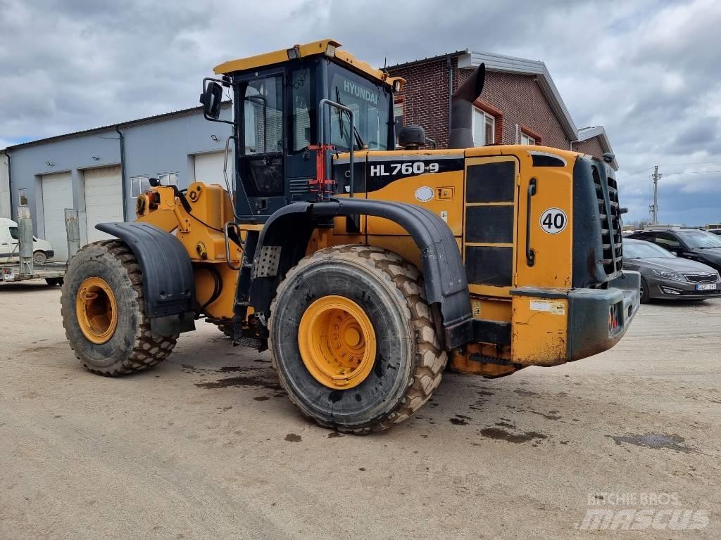 Hyundai HL 760-9 Фронтальні навантажувачі
