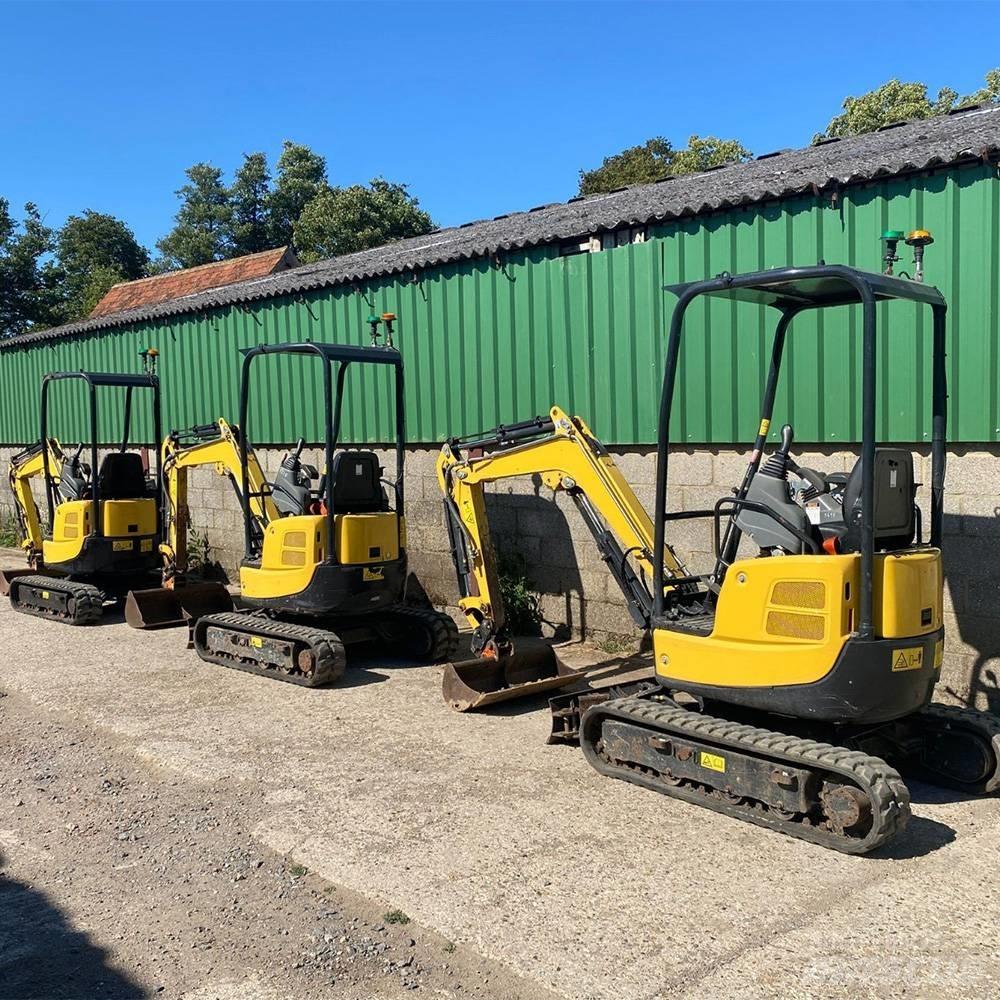 Yanmar Vio 17 Міні-екскаватори < 7т