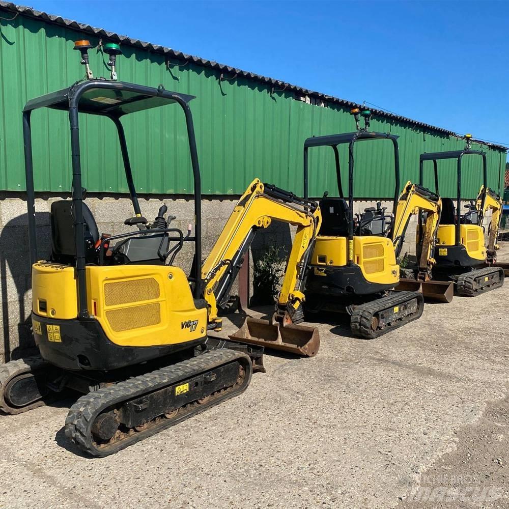 Yanmar Vio 17 Міні-екскаватори < 7т