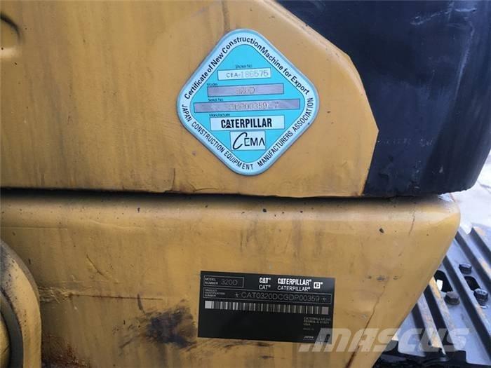 CAT 320 D Гусеничні екскаватори