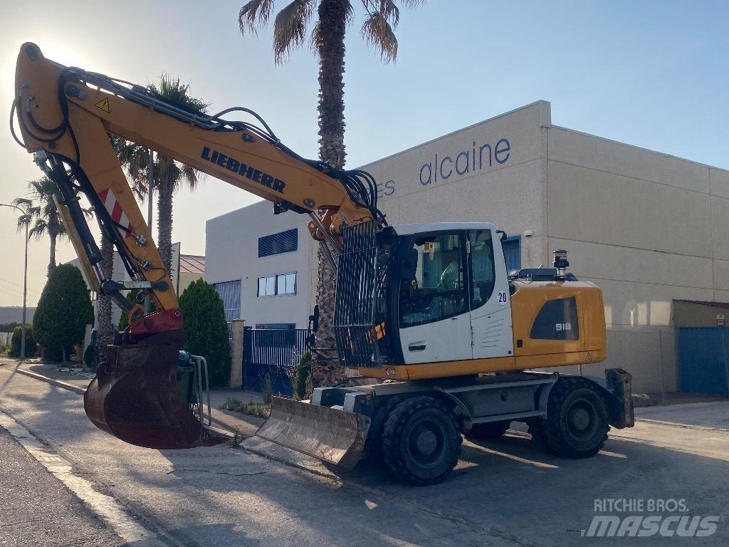 Liebherr A918 Колісні екскаватори