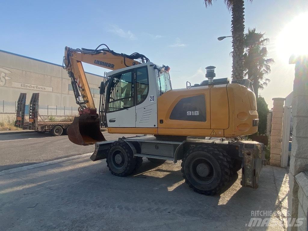 Liebherr A918 Колісні екскаватори