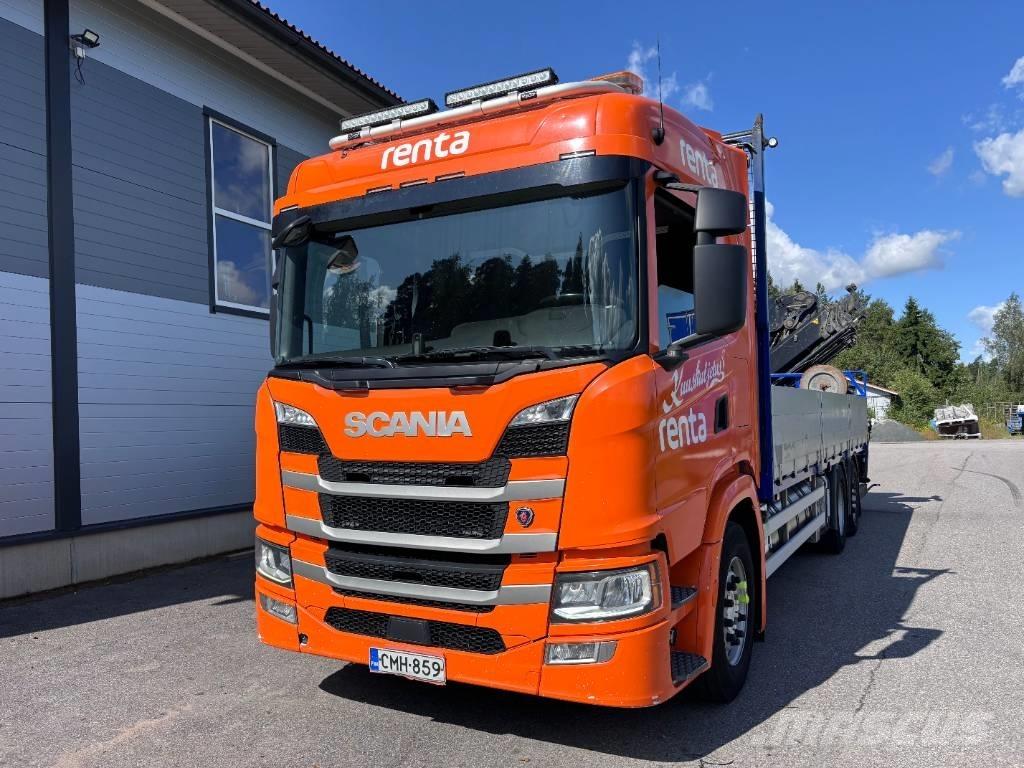 Scania G 410 Автокрани