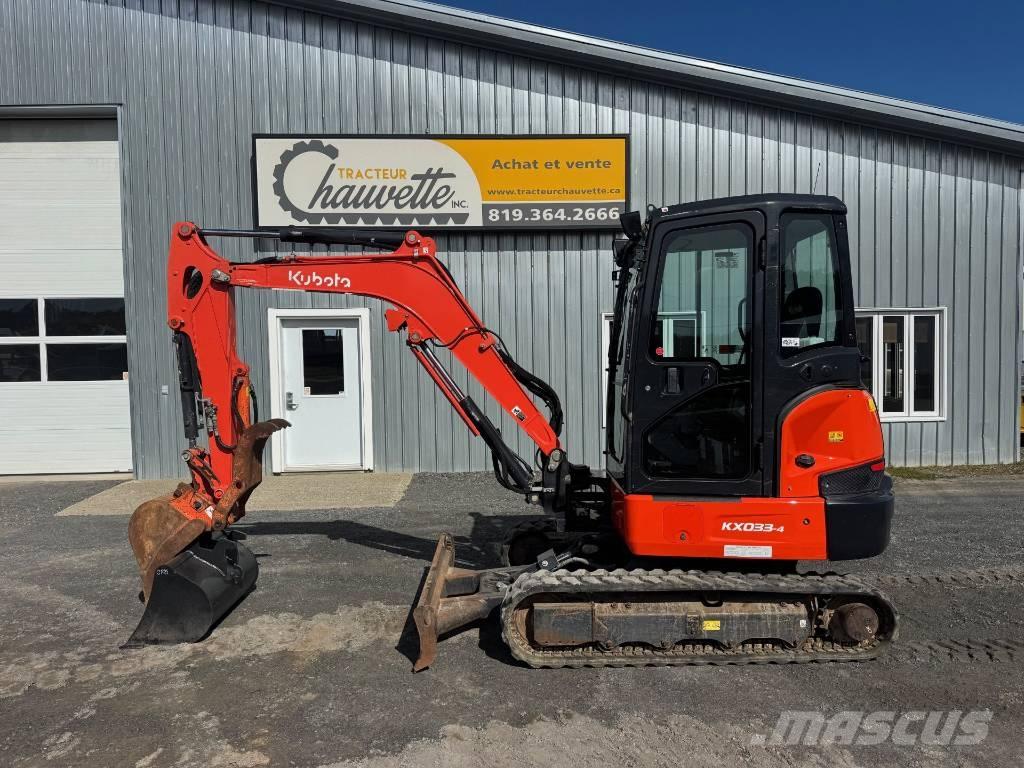 Kubota KX 033-4 Міні-екскаватори < 7т