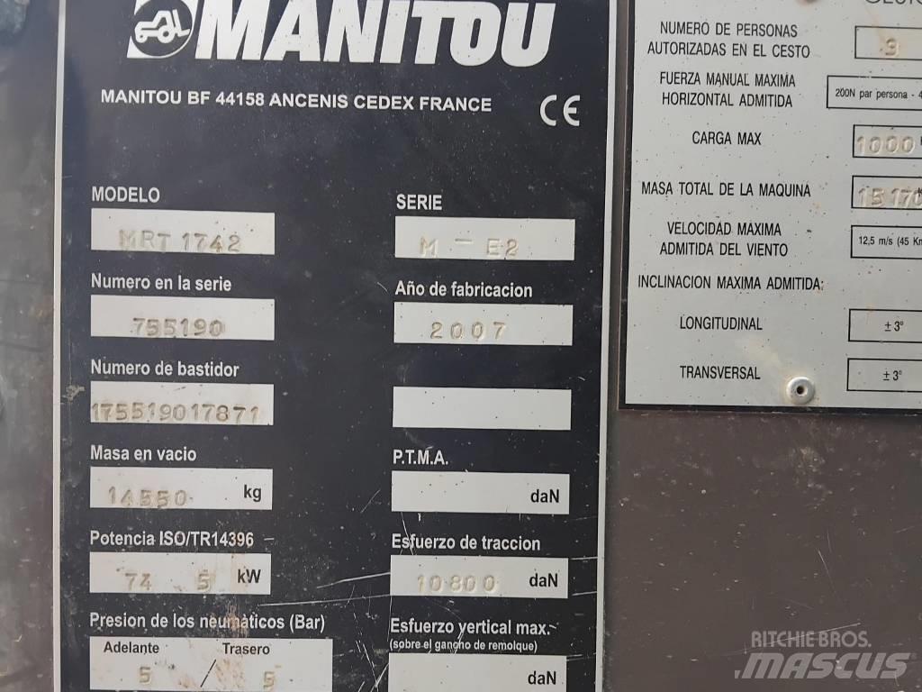 Manitou MRT1742 Телескопічні навантажувачі