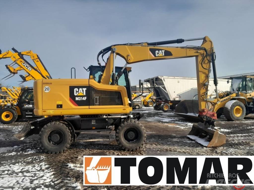 CAT M 314 F Колісні екскаватори