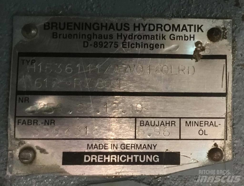Hydromatik A7V160LRD Гідравліка