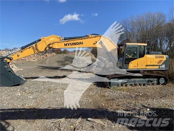 Hyundai HX220L Гусеничні екскаватори