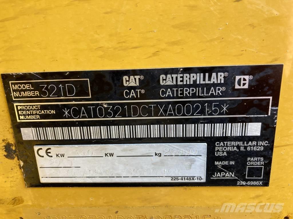 CAT 321 D Гусеничні екскаватори
