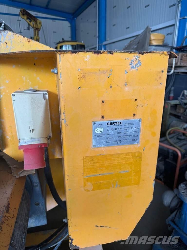  GERTEC SP 1100 Бетононасоси