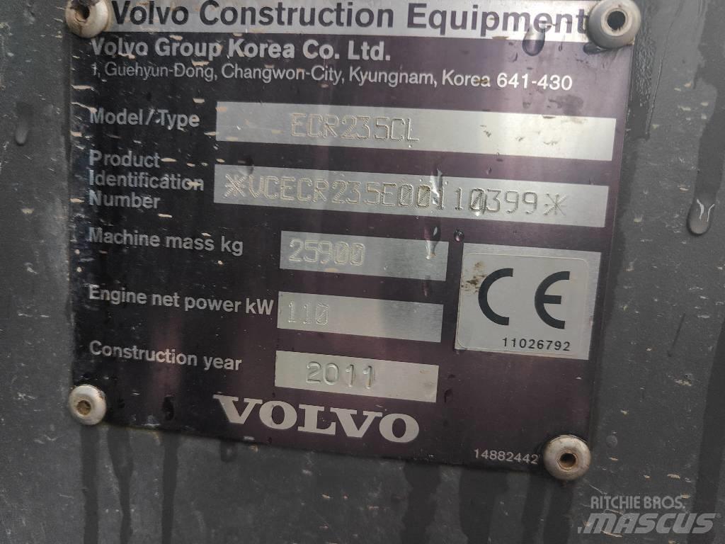 Volvo ECR 235 C L Гусеничні екскаватори