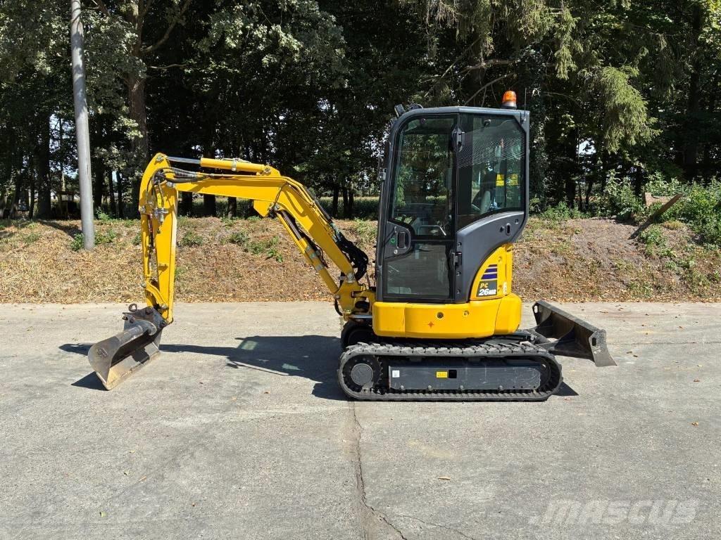 Komatsu PC26MR-5 Міні-екскаватори < 7т