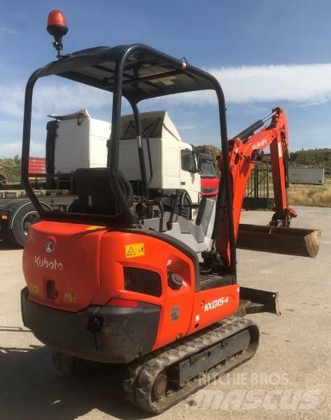 Kubota KX 015-4 Міні-екскаватори < 7т