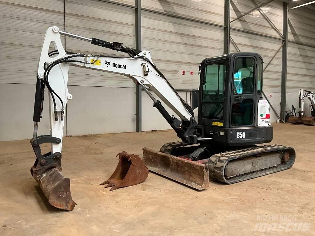 Bobcat E 50 Міні-екскаватори < 7т