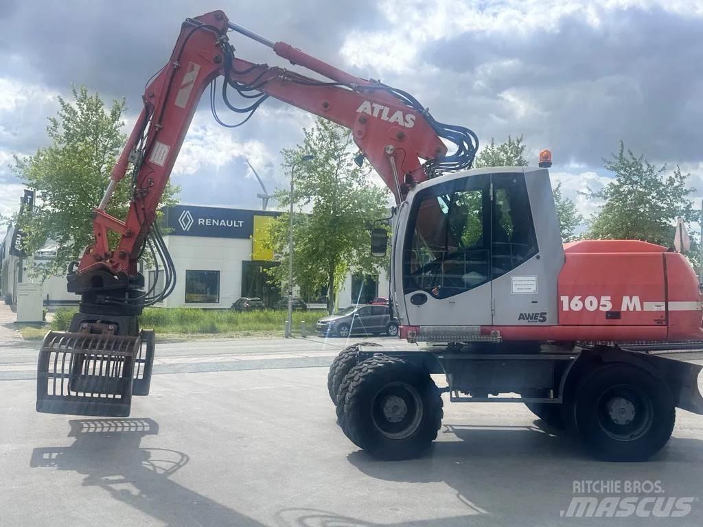 Atlas 1605 M Колісні екскаватори