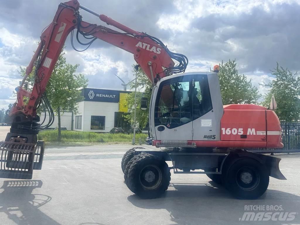 Atlas 1605 M Колісні екскаватори