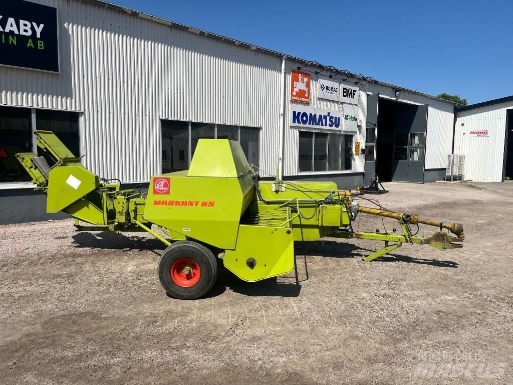 CLAAS Markant 65 Тюкові прес-підбирачі